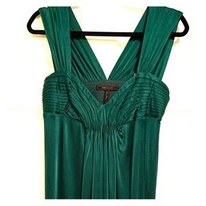 Green BCBG dress